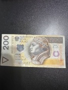 BANKNOT 200 ZŁ 1994 jedna z najrzadszych serii zastepczych YB