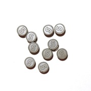 Lego element 1x1 98138pb174 moneta 10 sztuk 