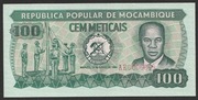 Mozambik 100 meticais 1980 - stan bankowy UNC