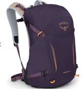 Osprey hikelite 26 purple ink purple dusk cheddar orange