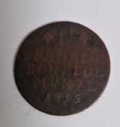 Moneta 2 Pfening 1815
