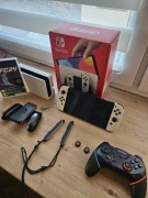 Nintendo Switch oled idealny stan plus dodatki 