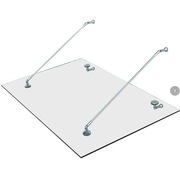 Zadaszenie nad drzwi wejściowe szkło hartowane 150X90 cm