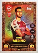 Match Attax 2025/26 [362] Mikel Merino ALL ACTION HERO