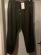 Greenpoint spodnie szerokie casual modal oversize zamki wiązane modal 