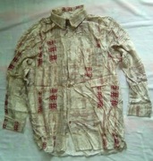 Elegancka koszula wizytowa, męska, unisex, z lat '80.