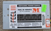 Zasilacz ATX 400W FEEL III-400ATX ATX-400W