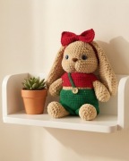 Przytulanka Królik Handmade Szydełko Amigurumi
