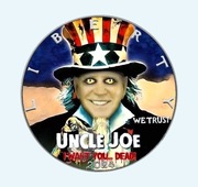 2024 UNCLE JOE - I want you...dead! - srebrna kolorowa moneta USA - Ag.999