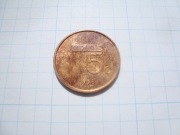 Holandia moneta 5 cent 1998 brąz