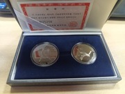 Zestaw Monet Korea Południowa Olimpiada 