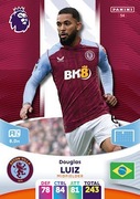 Douglas Luiz 54 Karta Panini Premier League 2024