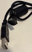 AWM KABEL PRZEWÓD USB A / USB O DO APARATU Z FERRYTEM CZARNY USB 2,0