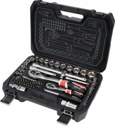 YATO YT-38782 ZESTAW NARZĘDZIOWY 1/2,1/4CALA 72SZT