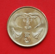 5  Centów  1998  r  -    Cypr    stan !!!