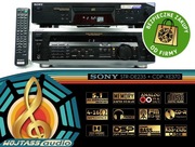 Zestaw SONY amplituner kina STR-DE235 + odtwarzacz CD CDP-XE370 * pilot