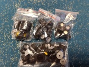 LEGO koła/opony/felgi mix 0.5 kg