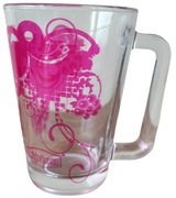 Kubek szklanka herbata LIPTON - ciekawy kształt - NOWY - UNIKAT