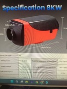 Ogrzewanie postojowe MUDIRO 5-8 kW  Diesel 10L Pilot