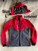 Damska kurtka lekka trek softshell rock creek L 40 maladeta z kapturem