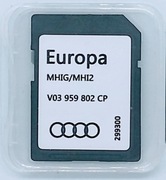 Aktualizacja map dla Audi 4G MHI2/MHI2Q 2025