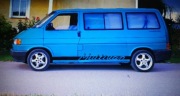 Naklejki na bok auta VW T4 Multivan 2szt. Carrera look