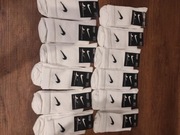 12 pak skarpet nike białe rozmiar 41-44