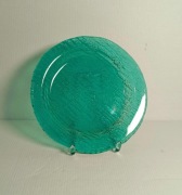 Talerz szklany, morski, zielony, Igloo, Ząbkowice