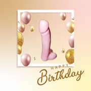 Świeczka penis pachnąca różne kolory walentynki 