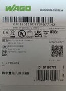 Wago 750-402 4DI moduł 4 wejścia cyfrowe 