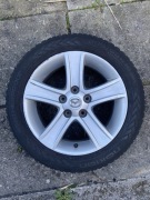 Alufelga Mazda 6 + opona całoroczna NOKIAN 205 55 R16 (jak nowa)
