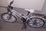 Rower KCP Citybike Wild Cat Zoll 24 bialo-czarny
