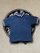 Vintage Polo Koszulka Granatowa Retro Old Money Oversize