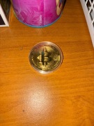 Moneta Bitcoin Złota | Kolekcjonerska 