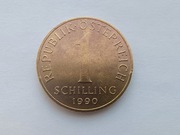 Austria 1 szyling 1990
