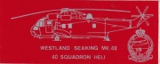 Stara nalepka - Westland Seaking MK.48