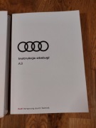 Oryginalna Instrukcja obsługi audi a3  8y Sportback,PL,kolorowe grafiki
