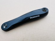 Lewa Korba SHIMANO ramie 170mm FC-M442 fc-m443 Octalink Wielowypust Czarna