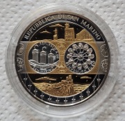 Numizmat: Euro - Wspólna Waluta Europy: San Marino, Ag 999, 40 mm
