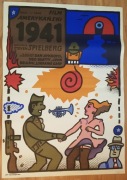 1941, Młodożeniec, plakat filmowy, 1982,  68x98cm