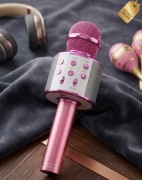 BEZPRZEWODOWY MIKROFON KARAOKE BLUETOOTH + GŁOŚNIK KOMPLET