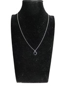 Naszyjnik ankier  zawieszka serce stal szlachetna pudełko prezentowe 24h