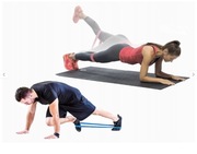 Zestaw 5 gum do ćwiczeń taśmy fitness 