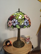 Duża lampa witrażowa w stylu Tiffany 48cm