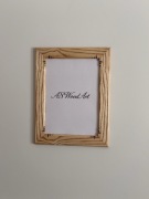 Ramka jesionowa postarzana