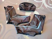 Ochraniacze przeciwdeszczowe Lixida na buty rowerowe plus czapka gratis