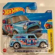 HOT WHEELS '67 AUSTIN MINI VAN / FOURGONNETTE 169/250 n522 ART CARS 10/10
