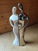 Rzeźba "para zakochanych" ceramika 