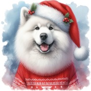 KUBEK Z PSEM Samojed  - IDEALNY PREZENT, PERSONALIZACJA,24HWYS