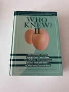 Who Knew? 2 by Jeanne Lubin & Bruce Lubin (HC, 2008)